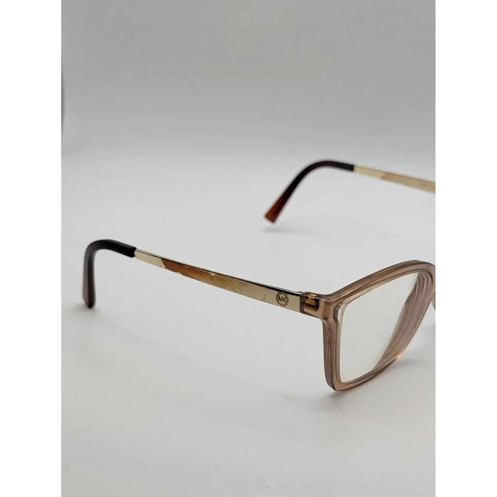Michael Kors MK4058 Caracas Cat Eye Eyeglasses Taupe Gold 54-17-135
